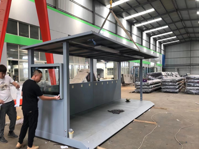 江西南昌智能公交候車亭發(fā)貨 江西南昌智能公交候車亭發(fā)貨