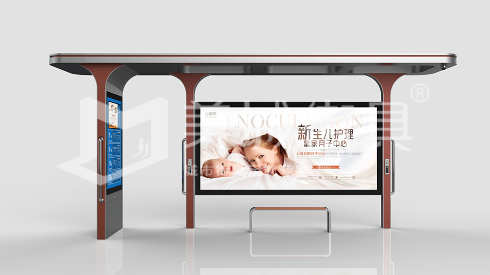 公交站亭子 公交站亭子