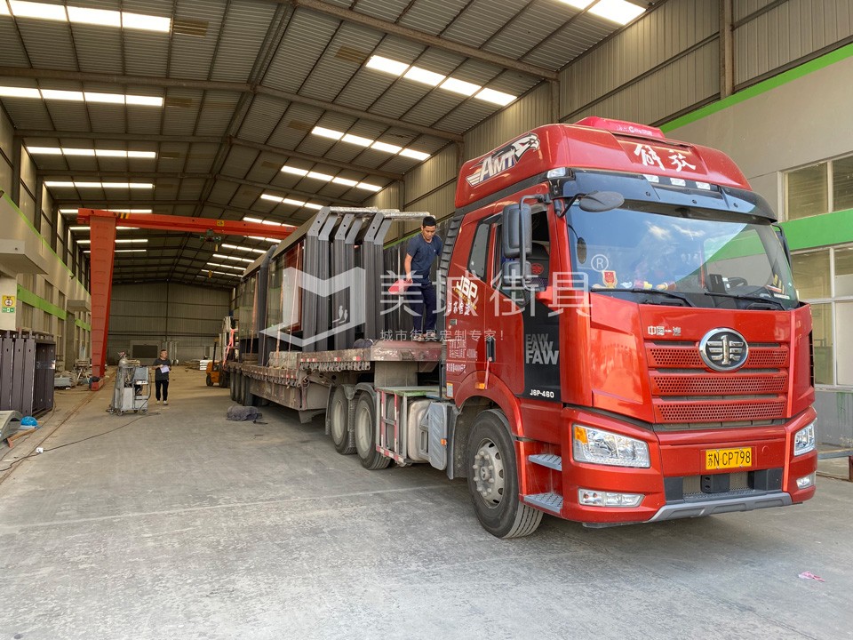 2022.9.30美城街具供應咸陽第三車候車亭發(fā)貨記錄 2022.9.30美城街具供應咸陽第三車候車亭發(fā)貨記錄